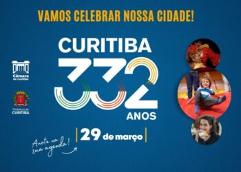 332 anos: Câmara sediará festa oficial de aniversário de Curitiba