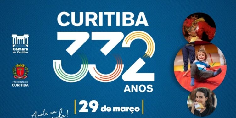 332 anos: Câmara sediará festa oficial de aniversário de Curitiba