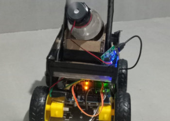 Alunos de escola estadual de Umuarama criam robô autônomo com citronela contra a dengue