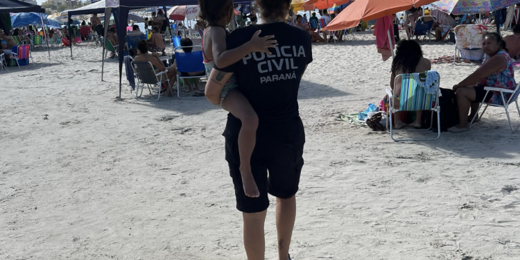 PCPR resolve desaparecimento e entrega criança perdida para família em Guaratuba