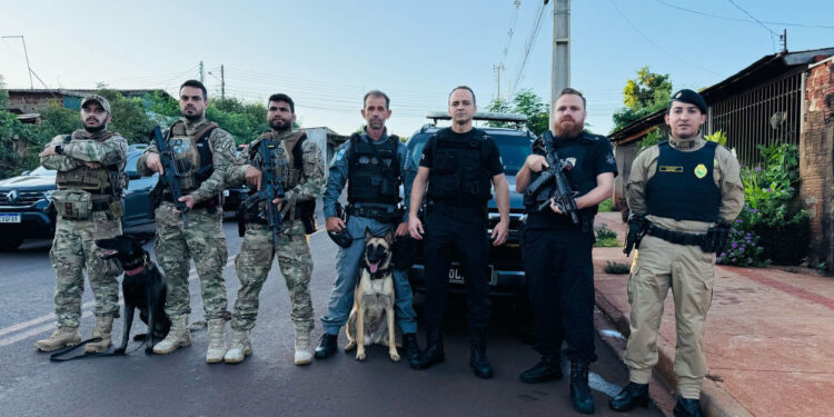 Operação integrada: PCPR, PMPR e PPPR prendem 10 pessoas por homícidio e tráfico