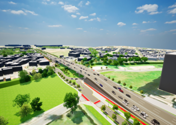 Animação com projeções 3D mostra como será o novo viaduto Curitiba-Pinhais