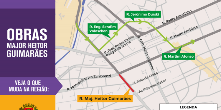Setran indica caminhos alternativos para o motorista no Campina do Siqueira