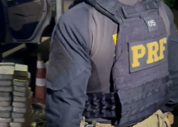 PRF apreende quase 100 quilos de pasta base de cocaína na BR-376