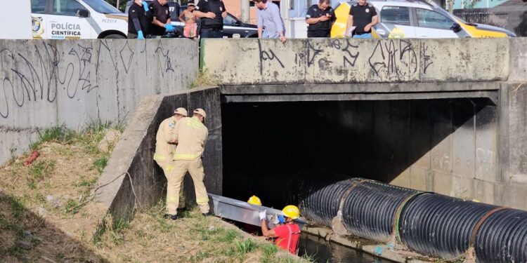 Câmera de segurança registrou crime brutal em plena luz do dia na Wenceslau Braz, em Curitiba