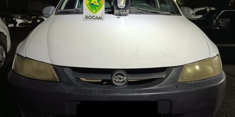 ROCAM prende homem por adulteração de sinal identificador de veículo em Curitiba