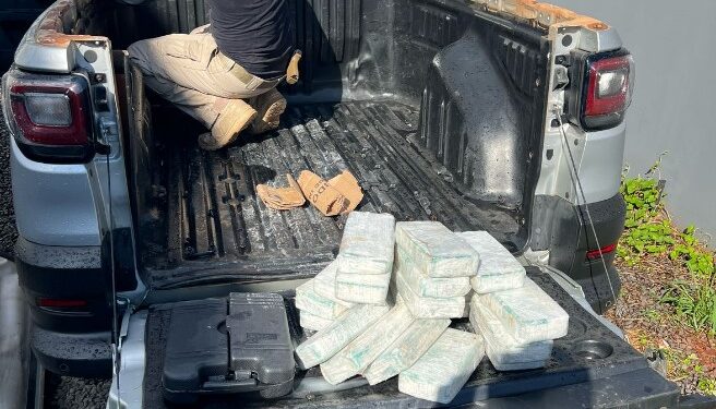 PRF apreende 92 kg de crack escondidos em veículo na BR-369
