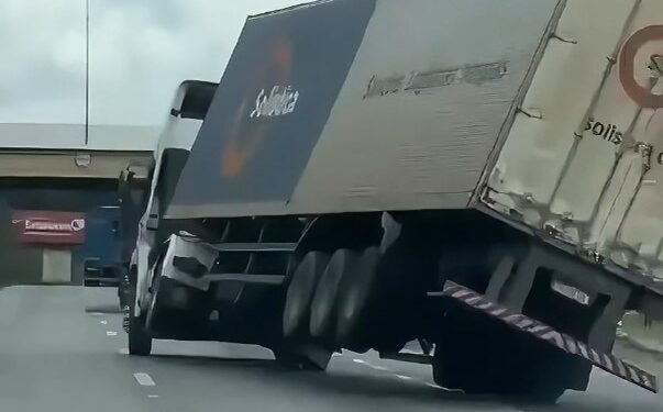 Flagrante de imprudência! Caminhoneiro é detido sob efeito de drogas após dirigir de forma perigosa na BR-116