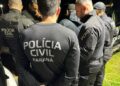 Polícia Civil realiza operação para prender organização criminosa que usava disfarces de policiais para cometer homicídios em Curitiba
