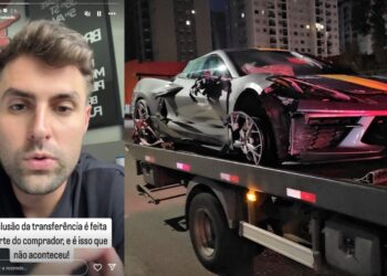 Rezende grava vídeo explicando que carro envolvido em acidente não é mais dele há mais de 1 ano