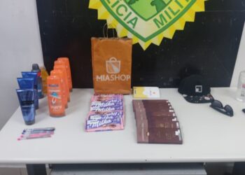 Equipe CORP prende indivíduo que realizou furtos e recupera produtos em Curitiba