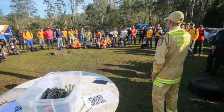 Governo capacita 150 novos voluntários em prevenção e combate a incêndios
