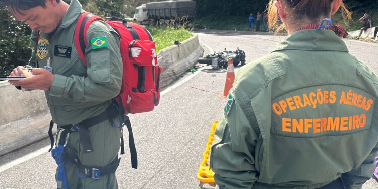 Motociclista morre em acidente na Estrada da Ribeira