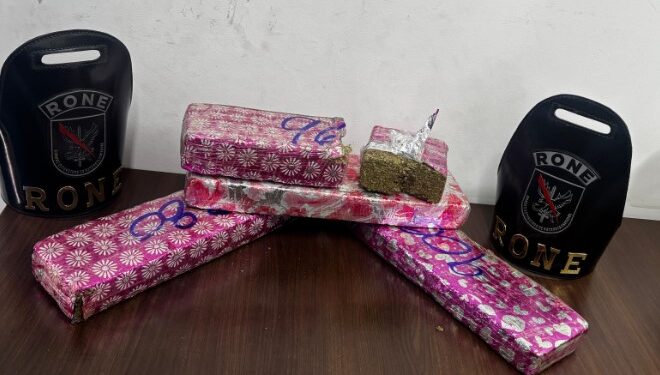 RONE prende indivíduo que ia realizar entrega de maconha