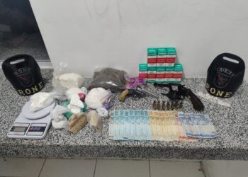 RONE prende traficante armado e apreende drogas em Pinhais