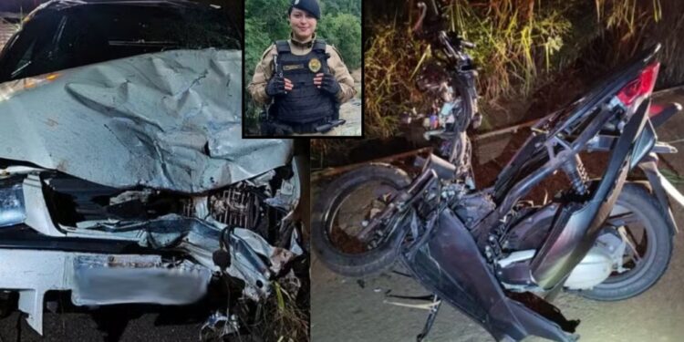 Policial militar morre após ser atingida por motorista embriagado