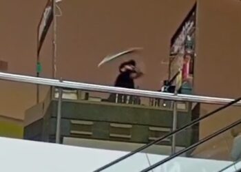 Homem armado com facão ameaça matar o cunhado dentro do Shopping Palladium