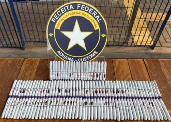 Brasileiro é detido no Aeroporto de Foz do Iguaçu com 126 canetas emagrecedoras contrabandeadas da Europa