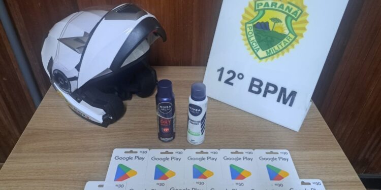 Pelotão de Motos prende suspeito de furtos a farmácia e foragidos em Curitiba