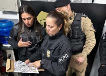 Forças de segurança deflagram operação contra o tráfico de drogas em Curitiba
