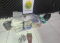 ROTAM apreende mais de 20 kg de drogas e arma de fogo em Quatro Barras