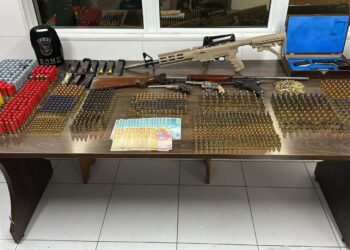 RONE apreende seis armas de fogo e mais de 1.500 munições em São José dos Pinhais