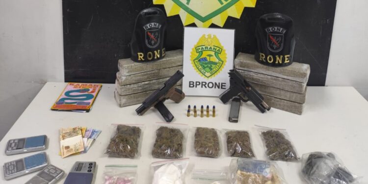 Indivíduo é neutralizado pela RONE durante cumprimento de diligência no bairro Portão, em Curitiba