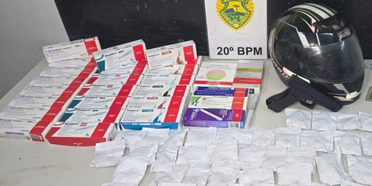 Ladrão de Ozempic é preso pela PM em Curitiba