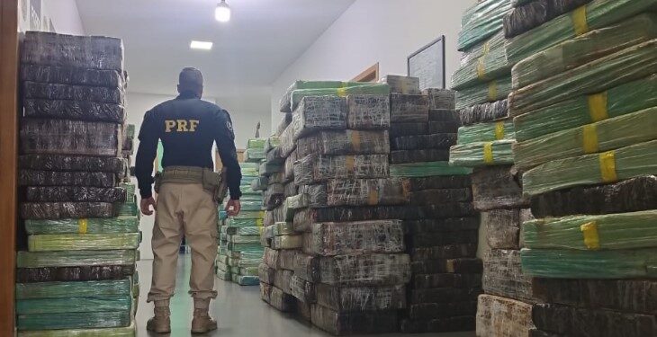 PRF apreende quase sete toneladas de maconha