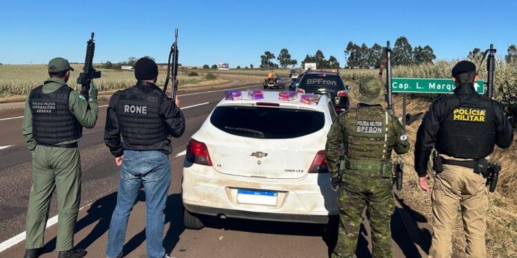 Operação conjunta apreende 8 kg de cocaína e crack após monitoramento de veículos suspeitos