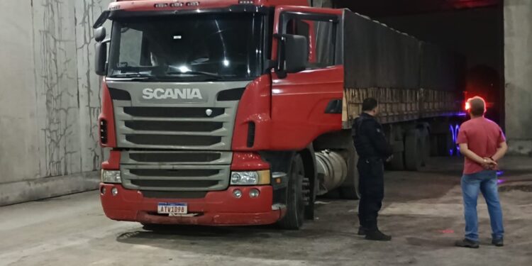 Guarda Municipal prende cinco pessoas por adulteração de carga de fertilizantes em São José dos Pinhais