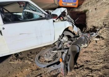 Motociclista morre em colisão frontal com carro na BR-369