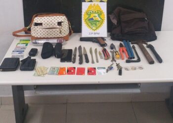 PM prende assaltante após tentativa de fuga no Bosque do Trabalhador