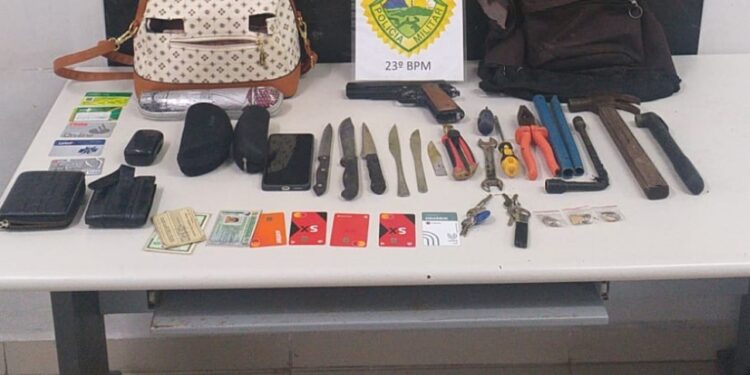 PM prende assaltante após tentativa de fuga no Bosque do Trabalhador