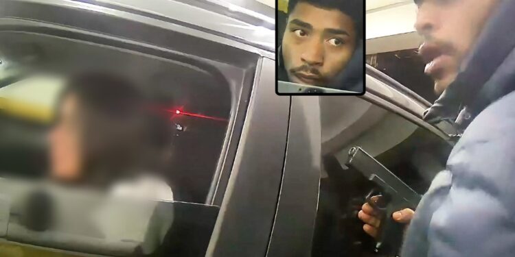 Mulher vive terror em roubo a carro em Curitiba; câmera registrou a ação