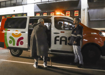 População de Curitiba ajuda e acolhimento da FAS bate dois recordes em noite gelada