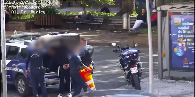 Tecnologia da Muralha Digital ajuda Guarda Municipal de Curitiba a prender três criminosos que praticavam furtos e roubos no Centro de Curitiba