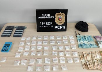 PCPR prende homem em flagrante enquanto realizava delivery de drogas