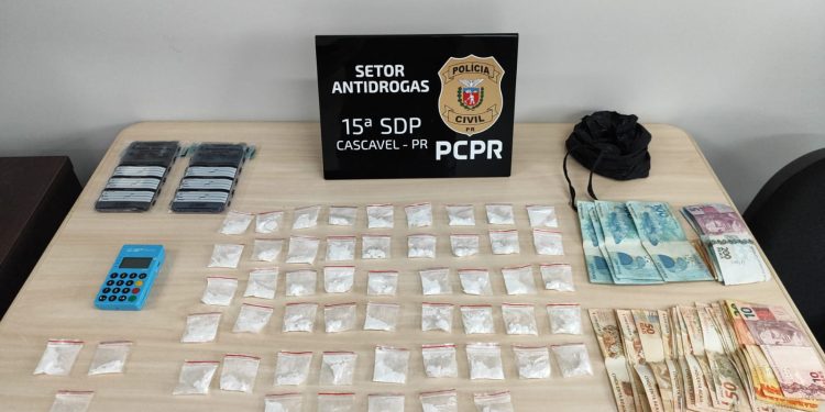 PCPR prende homem em flagrante enquanto realizava delivery de drogas