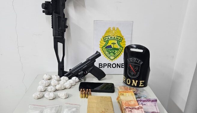 Indivíduo é neutralizado pela RONE durante operação em Almirante Tamandaré