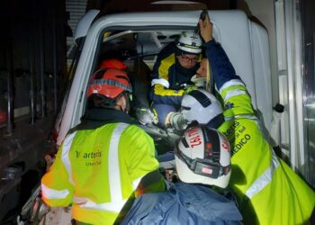 Acidente entre quatro veículos deixa um ferido e causa lentidão no Contorno Leste em São José dos Pinhais