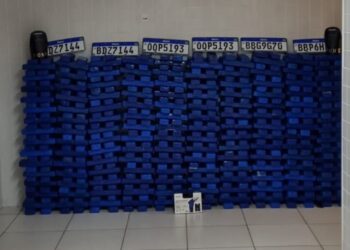 RONE apreende quase meia tonelada de maconha e recupera veículo furtado na Rodovia do Xisto