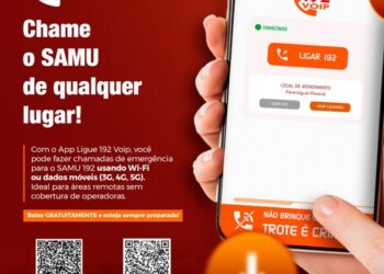 Ligue 192 VoIP: aplicativo garante chamadas ao SAMU mesmo sem sinal de operadora