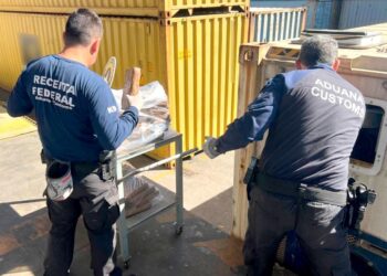 Receita Federal encontra 50 quilos de cocaína no Porto de Paranaguá