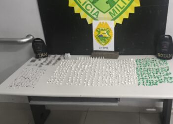 ROTAM aborda motociclista e apreende drogas na Vila Nossa Senhora da Luz