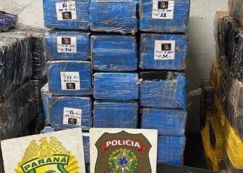 Mais de 720 quilos de maconha são apreendidos em porto clandestino no Paraná