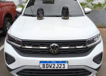 RONE recupera veículo furtado que seria utilizado para transporte de drogas