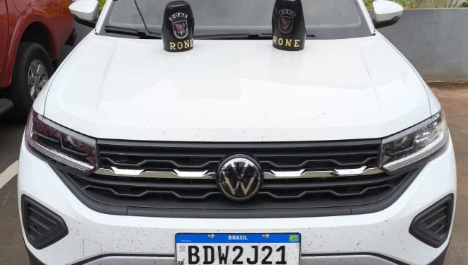 RONE recupera veículo furtado que seria utilizado para transporte de drogas