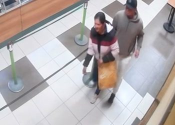 Casal furta celular de trabalhadora e “limpa” a conta da vítima no Batel; polícia tenta identificar a dupla