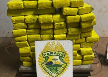 Menor é apreendido com 50 quilos de maconha em Foz do Iguaçu após fuga do BPFRON